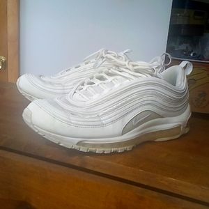 Nike Air Max 97 White Size 10 Used